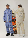 Women's Air Pose Mountain Breaker Stripe Cargo Snow Suits