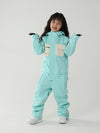 Kid's Air Pose Winter Warrior Block One Piece Snowsuit