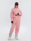 Women's Arctic Queen Stripe Mountain Infinity One Piece Snowsuit Ski Jumpsuit