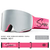 Nandn Unisex Snowboard Protection Openable Snow Ski Goggles