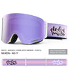 Nandn Unisex Snowboard Protection Openable Snow Ski Goggles