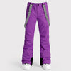 Women's SMN Winter Highland Mountain Snow Pants With Adjustable Suspenders