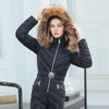 Women's Katze Creek Down Suits One Piece Ski Suit With Detachable Faux Fur Trim