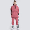 Womens SMN Top Fashion Two Piece Snowsuit Snow Jacket & Pants Set