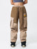 Women's Snowall Winter Warm Waterproof Hip-hop Snowboard Pants Corduroy