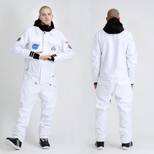 Men's SMN Slope Star Nasa Icon Ski Suits Winter Snow Jumpsuits