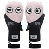 Women's Gsou Snow Mascot Furry Snowboard Gloves Winter Mittens