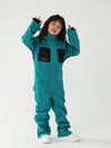 Kid's Air Pose Winter Warrior Block One Piece Snowsuit