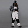 Men's Unisex Gsou Snow Serein Glimmer Outdoor Ski Pants Snow Bibs