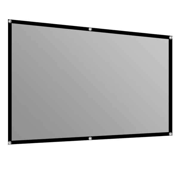 Leltcc 72 Inches Metal Anti Light Curtain Projector Screen