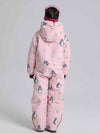 Girl & Boy's Penguin One Piece Snowsuits