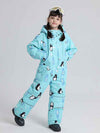 Boy & Girls Penguin One Piece Snowsuits