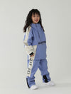 Kid's Air Pose Floral Anorak Snow Jacket & Pants