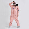 Women's SMN Slope Star Nasa Icon One Piece Ski Suits Snow Jumpsuit