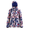 Women's SMN Mountain Fortune Colorful Print Snowboard Jacket