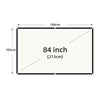 Leltcc 60-84 Inches High Contrast Matte Projector Screen