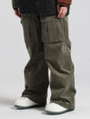 Men's Gsou Snow Corduroy Cargo Snowboard Pants