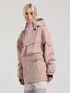 Women's Gsou Snow Winter Action Anorak Cargo Snow Jacket