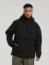 Men's Gsou Snow Winter Action Cargo Anorak Snowboard Jacket