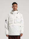 Men's Gsou Snow Winter Action Cargo Anorak Snowboard Jacket