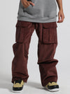 Men's Gsou Snow Corduroy Cargo Snowboard Pants