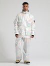 Men's Gsou Snow Neon Holographic Cargo Snow Jacket & Pants