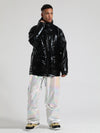 Men's Gsou Snow Neon Holographic Cargo Snow Jacket & Pants