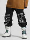 Women's Gsou Snow Graffiti Elastic Snowboard Sweatpants