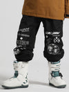 Women's Gsou Snow Graffiti Elastic Snowboard Sweatpants