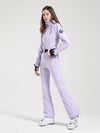 Women's Gsou Snow Classic Flare Belted Ski Suit