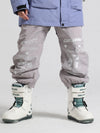 Women's Gsou Snow Graffiti Elastic Snowboard Sweatpants