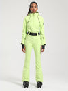 Women's Gsou Snow Classic Flare Belted Ski Suit