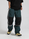 Men's Gsou Snow Winter Track Block Snow Pants