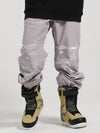 Men's Gsou Snow Graffiti Elastic Snowboard Sweatpants