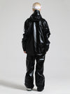 Women's Gsou Snow Neon Holographic Cargo Snowsuit