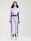 Women's Gsou Snow Classic Faux-Fur Trim Flare Ski Suit