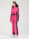 Women's Gsou Snow Classic Faux-Fur Trim Dawn Ski Suit