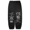 Men's Gsou Snow Graffiti Elastic Snowboard Sweatpants