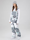 Women's Searipe Mountain Discover Colorful Snow Pants Bibs