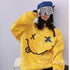 Women's John Snow Smiley Face Snow Hoodies