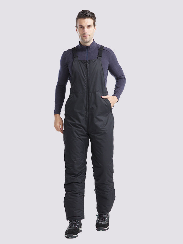 Men's Phibee Solid Powslayer Snow Bibs Pants