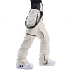 Men's RIIVIYELE Winter Mountain Snow Pants Ski Bibs