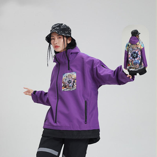 Men's Trendy Thermal Anorak Snow Jacket