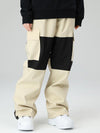 Men's Searipe Winter Freerider Colorblock Cargo Snow Pants