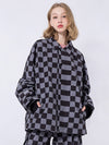 Men's RAWRWAR Checkerboard Snowboard Coach Jacket