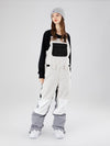 Women's Searipe Mountain Discover Colorblock Snowboard Pants Bibs