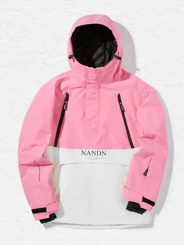 Women's Nandn Happy Holidays Snowboard Anorak Jacket