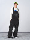 Women's Nandn Cargo Pocket Colorblock Snowboard Bibs Snow Pants