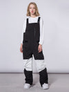 Women's Mutu Snow Winter Moment Block Snow Bibs Pants