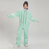 Women's Winter Fashion One Piece Ski Jumpsuit Overall Snowsuit